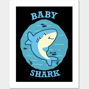 Baby Shark Posters and Art